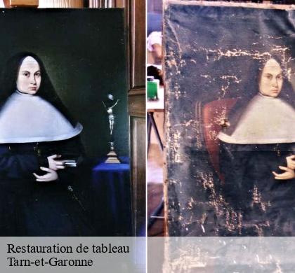 Restauration de tableau 82 Tarn-et-Garonne JD Antiquaire