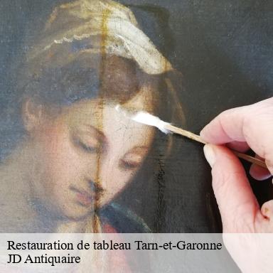Restauration de tableau 82 Tarn-et-Garonne JD Antiquaire