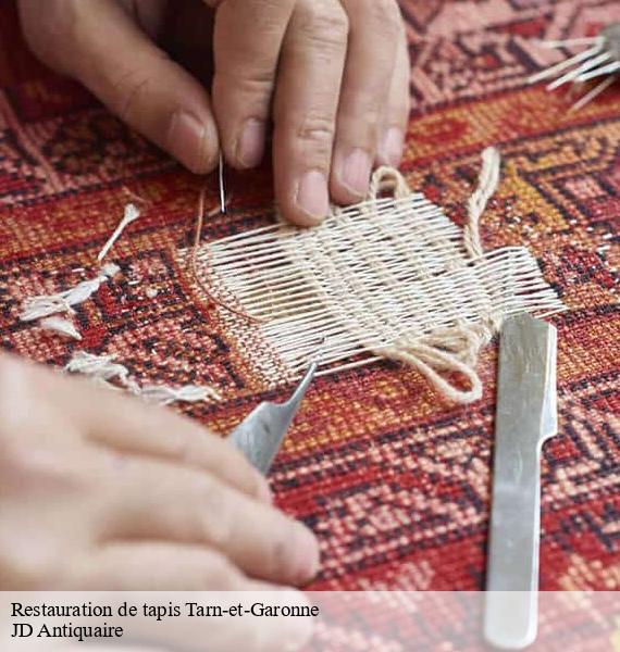 Restauration de tapis 82 Tarn-et-Garonne JD Antiquaire