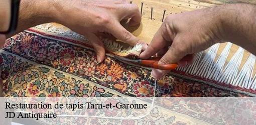 Restauration de tapis 82 Tarn-et-Garonne JD Antiquaire