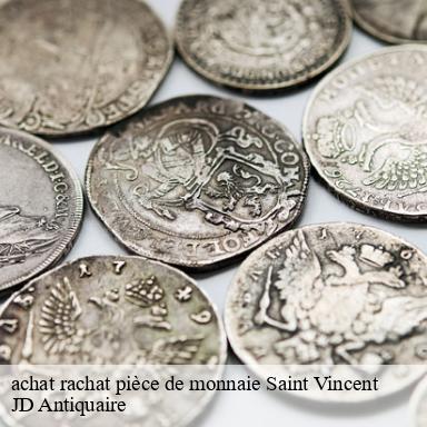 achat rachat pièce de monnaie saint-vincent-82300 JD Antiquaire
