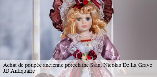 Achat de poupée ancienne porcelaine saint-nicolas-de-la-grave-82210 JD Antiquaire