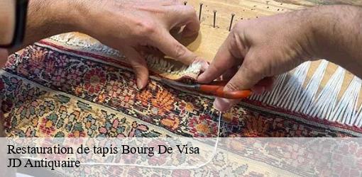 Restauration de tapis bourg-de-visa-82190 JD Antiquaire