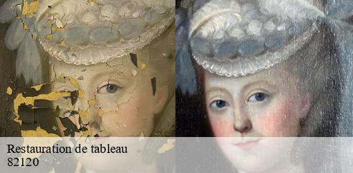 Restauration de tableau  lavit-82120 JD Antiquaire 