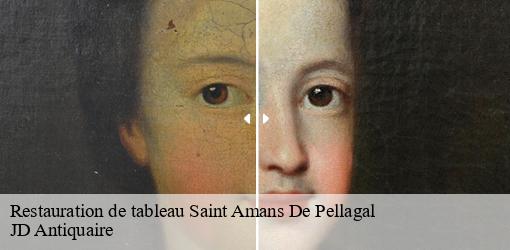Restauration de tableau saint-amans-de-pellagal-82110 JD Antiquaire